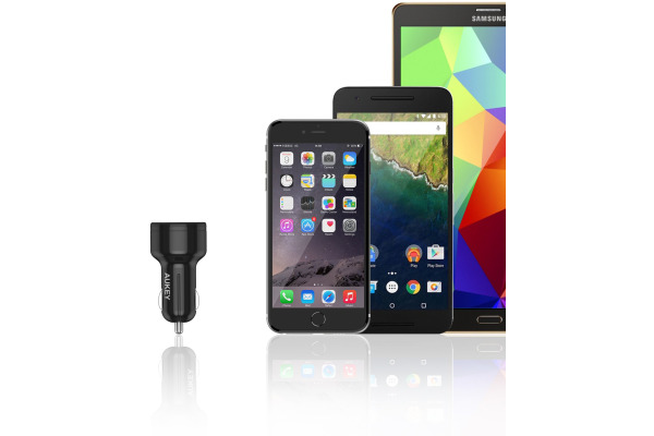 AUKEY Expedition CarCharger42W bl. CC-T11 3-Port,USB-type A QC3