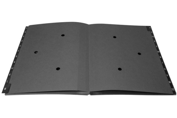 BIELLA Pultmappe A4 32342400U schwarz A-Z