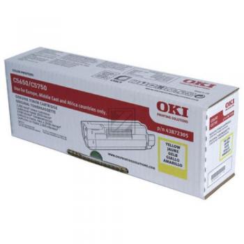 OKI Toner-Kit gelb (43872305)