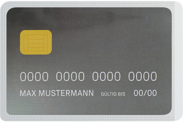 KOLMA Ausweishülle 86x54mm 09.140.00 trans.,Kreditkart.,ExtraSolid