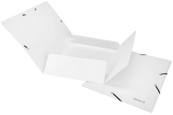 BIELLA Gummibandmappe A4 17840101U weiss, 355gm2 200 Bl.