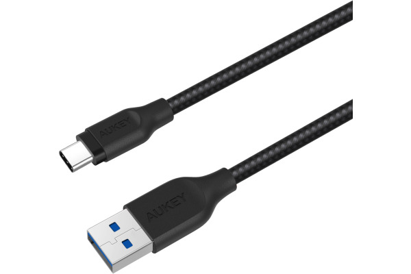 AUKEY ImpulseCable USB-A-to-C bl. CB-AC1 1,2 m Braided Nylon