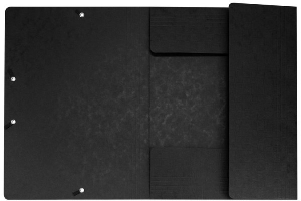 BIELLA Gummibandmappe A4 17840002U schwarz, 590gm2 220 Bl.