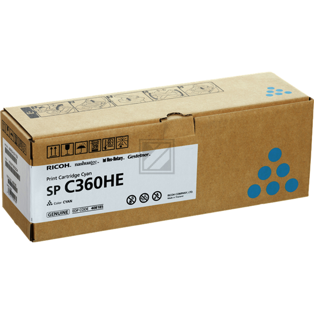 Ricoh Toner-Kit cyan HC (408185, SP-C360HE)