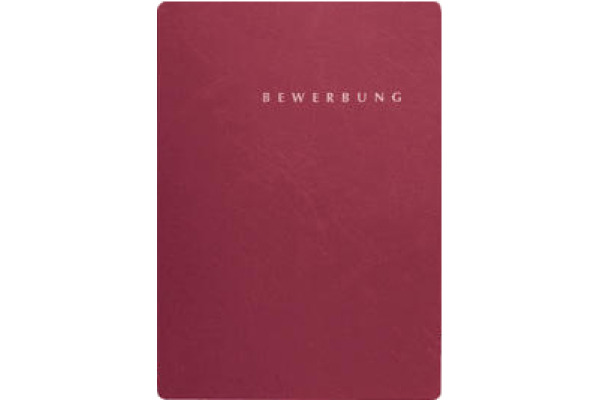 PAGNA Bewerbungsmappe Select 22002-01 rot, 3-teilig