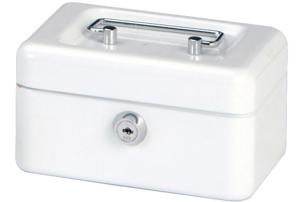 MAUL Geldkassette 1 15,2x12,5x8,1cm 5610102 weiss