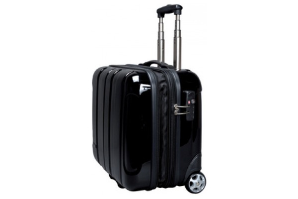 JUSCHA Business Trolley schwarz 45513 ABS-Polycarbonatmix 43x40x21cm