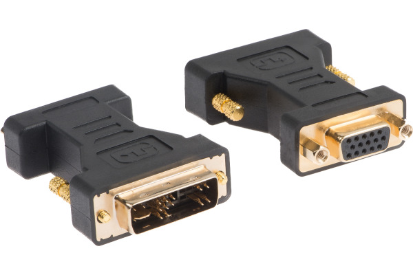 LINK2GO Adapter DVI-A - VGA AD2111BB male-female