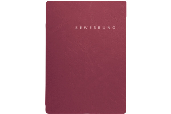 PAGNA Bewerbungsmappe Select 22002-01 rot, 3-teilig