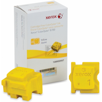 Xerox Colorstix 2 x gelb (108R00997)