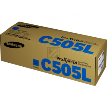 Samsung Toner-Kartusche cyan (SU035A, C505L)