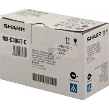 Sharp Toner-Kit cyan (MX-C30GTC)