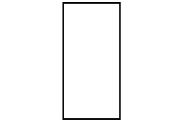 3L Label Holders Sichtfenster 510350 selbstklebend, 75x150mm 3 Stk.