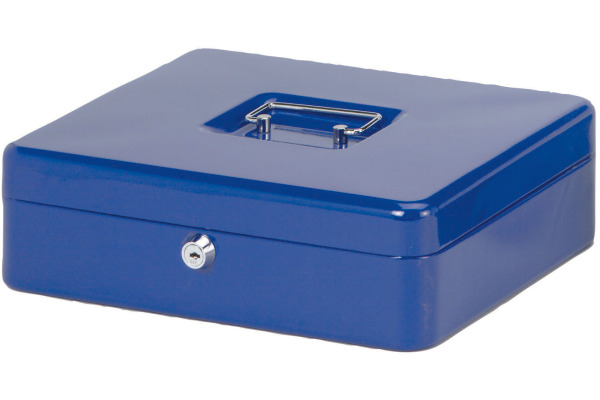 MAUL Geldkassette 4 30x24,5x9cm 5611437 blau