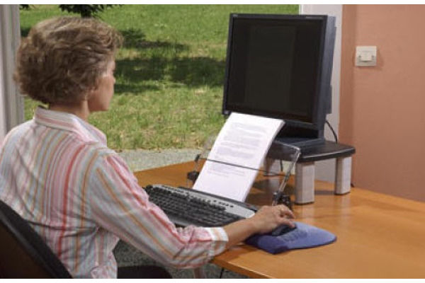 3M Monitorplattform 29.2x40.6cm MS80B ergonomisch silber