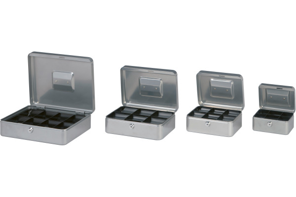 MAUL Geldkassette 1 15,2x12,5x8,1cm 5610195 silber