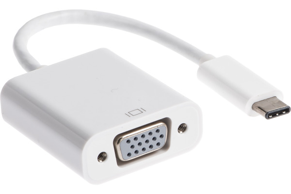 LINK2GO Adapter C Type - VGA AD6211WP male-female, 15cm