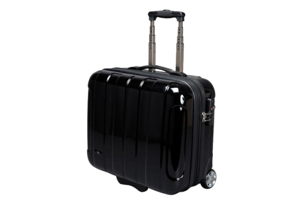 JUSCHA Business Trolley schwarz 45513 ABS-Polycarbonatmix 43x40x21cm