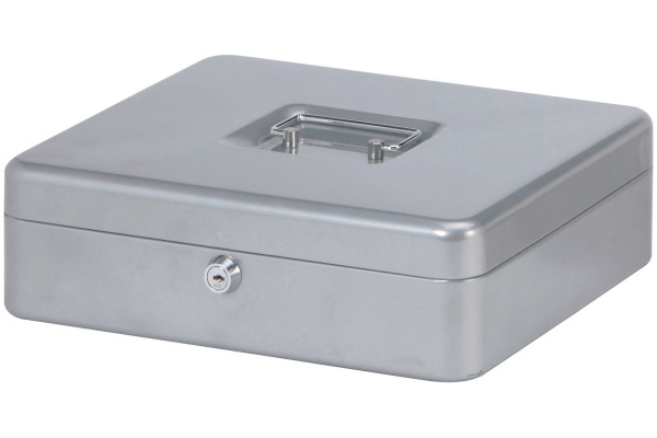 MAUL Geldkassette 4 30x24,5x9cm 5611495 silber