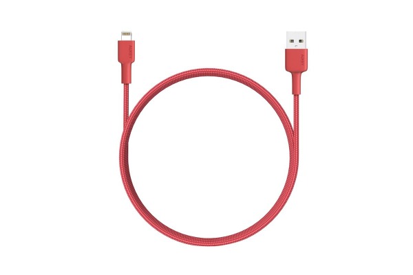 AUKEY ImpulseCable USB-A to MFI CB-BAL3-red red
