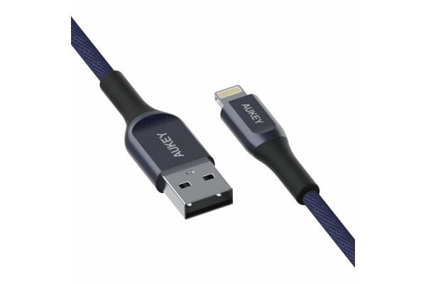 AUKEY ImpulseCable USB-A to MFI CB-AKL1-blue blue
