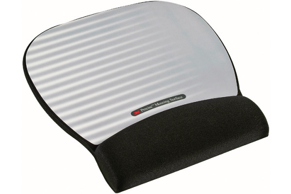 3M Präzisions-Mausfläche MW311MX m.Handgelenkauflage silber