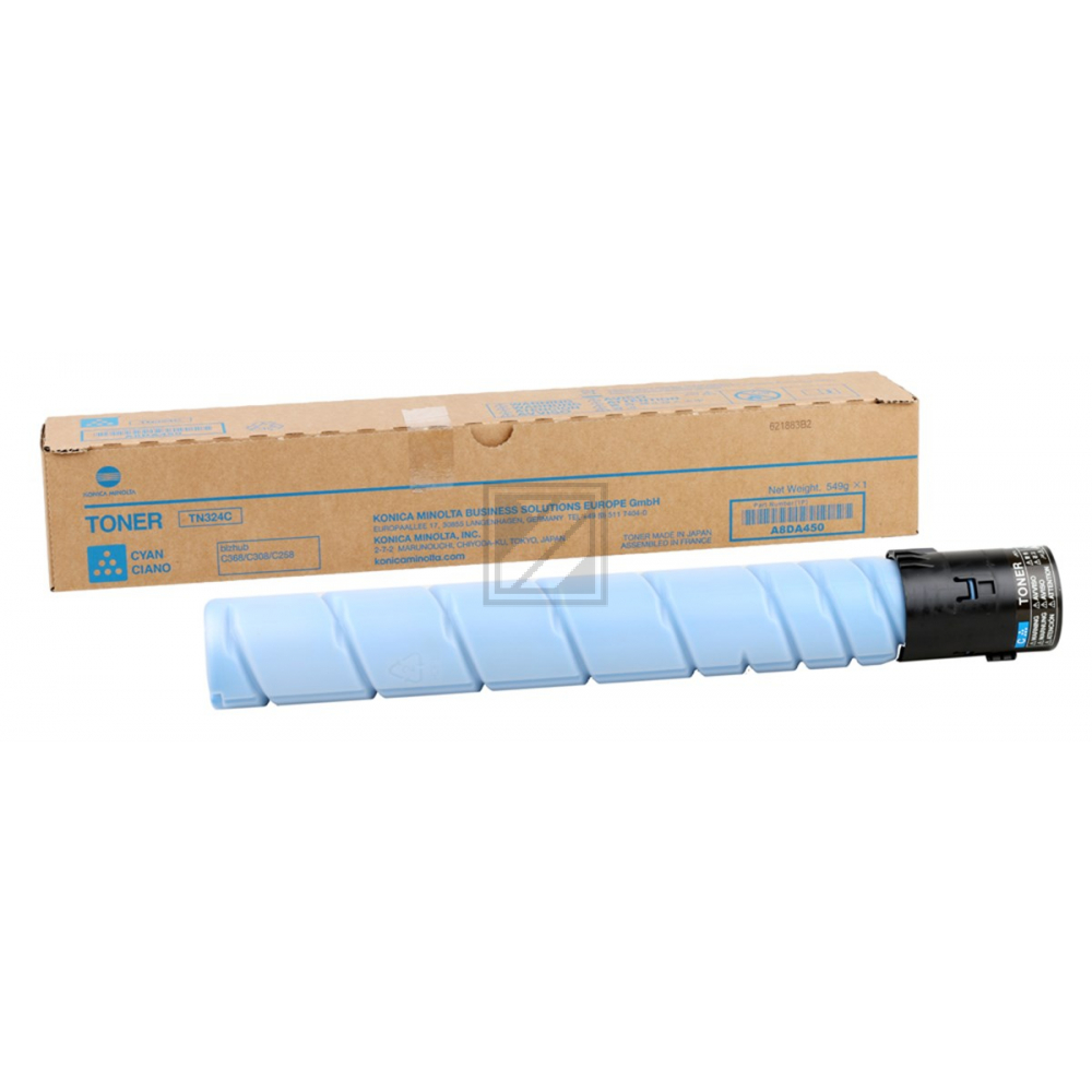 Konica Minolta Toner-Kit cyan SC (A8DA45H, TN-324C)