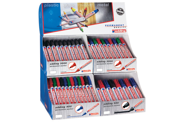 EDDING Permanent Marker Display 51.000CH Display 112 Stück