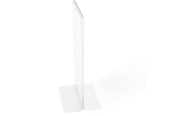 DEFLECTO Tischaufsteller Acryl A4 47801 gerade, hoch