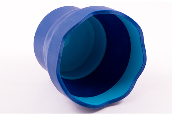 FABER-CASTELL Wasserbecher CLIC & GO 181510 blau, für Pinsel