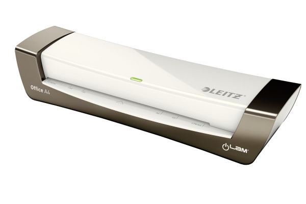 LEITZ Laminiergerät iLAM Office A4 72510084 silber/weiss