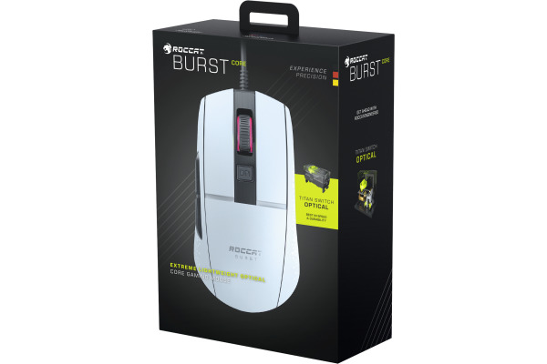 ROCCAT Burst Core Mouse White ROC-11-751