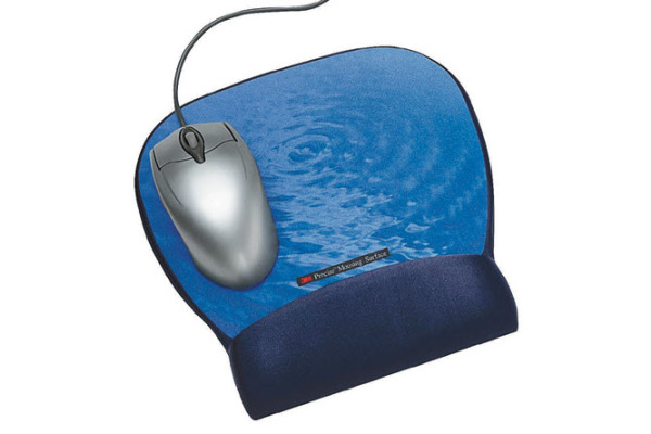 3M Präzisions-Mausfläche MW311BE m.Handgelenkauflage blau