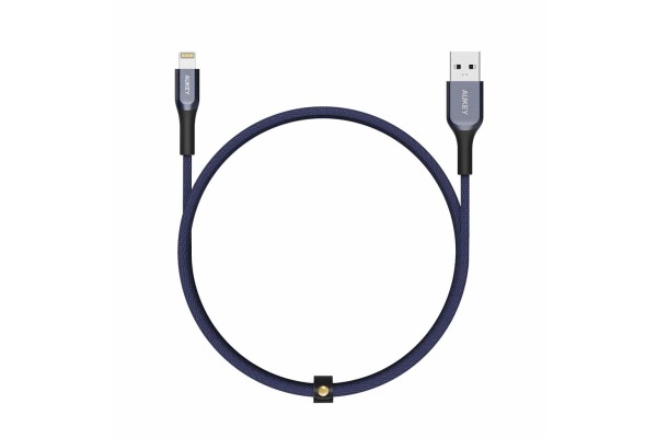 AUKEY ImpulseCable USB-A to MFI CB-AKL1-blue blue