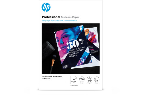 HP Professional FSC Paper A4 3VK91A Multiuse Glossy 180g 150 B.