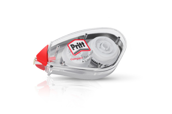 PRITT Compact Roller 6.0mmx10m PCK6H Korrektur weiss