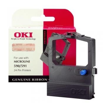 OKI Farbband Nylon Reink schwarz (09002316)