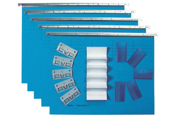 BIELLA Hängemappen-Set 27145505U blau 5 Stück