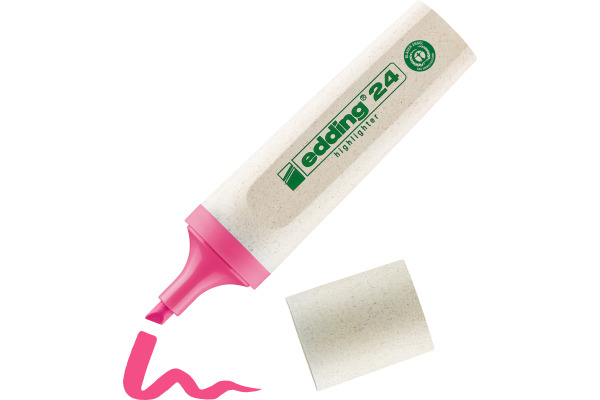 EDDING EcoLine Textmarker 24 2-5mm 24-9 rosa