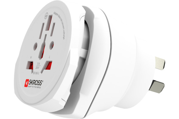 SKROSS Country Travel Adapter Combo 1.500210-E World/EU to AUS/CN