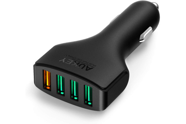 AUKEY Expedition CarCharger54W bl. CC-T9 54W,4-Port,USB-type A