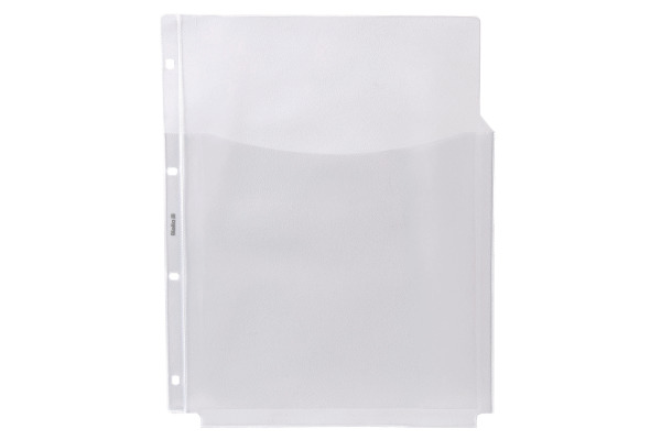 BIELLA Känguruh-Zeigetaschen A4 47842003U glatt, 4-Loch 5 Stk.