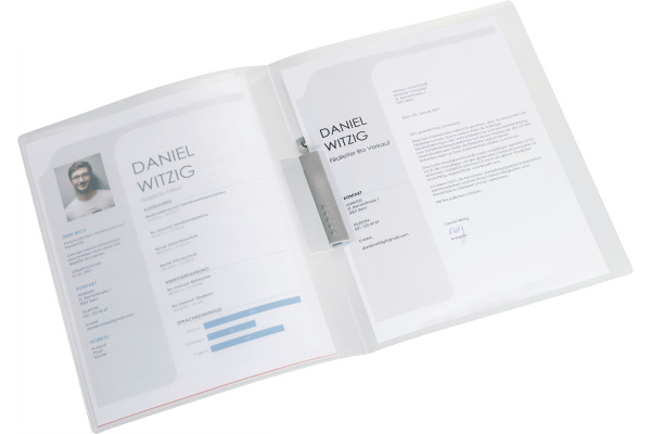 KOLMA Bewerbungsmappe Tender A4 10.016.48 anthrazit, 2-teilig