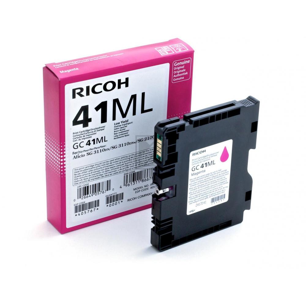 Ricoh Gel-Kartusche magenta (405767, GC-41M)