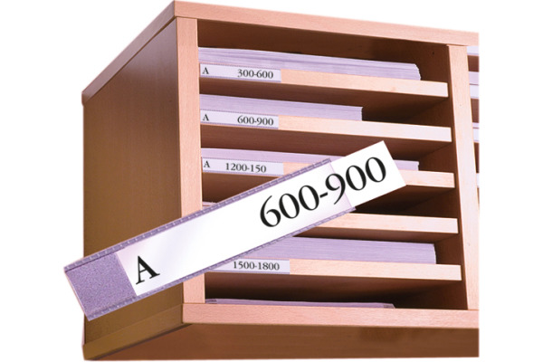 3L Beschriftungsfenster 15x150mm 7515-10 PVC, selbstklebend 10 Stück