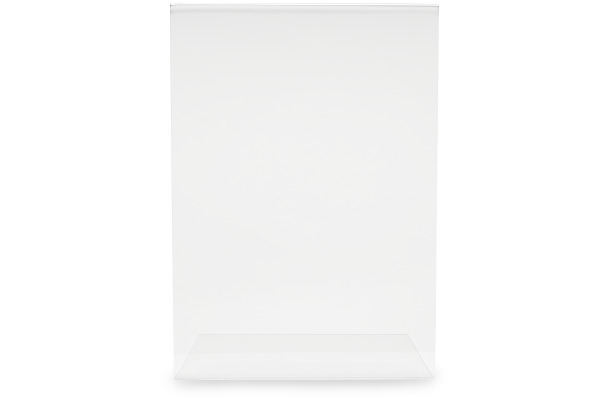 DEFLECTO Tischaufsteller Acryl A5 47501 schräg, hoch