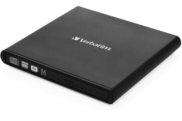 VERBATIM External Slimline 98938 CD/DVD ReWriter USB 2.0