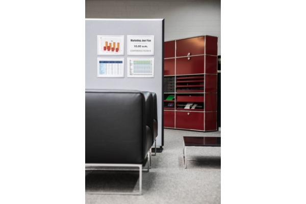 DURABLE Duraframe GRIP A4 496823 silber