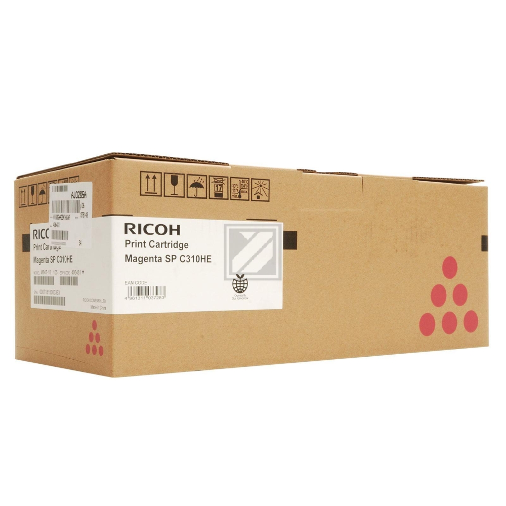Ricoh Toner-Kartusche magenta HC (407636, TYP-SPC310HE)