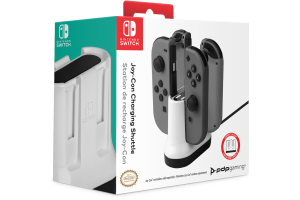 PDP Joy-Con Charging Shuttle 500-188-EU white, for NSW